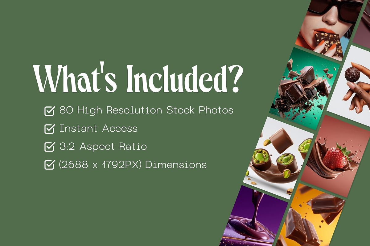 80 Luxury Chocolate Stock Photos, a Food & Drink Photo by Incomelion (Photo 3 of 12)