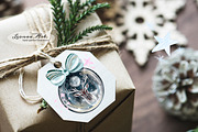 Wonderful Christmas Clipart Set, a Seasonal Illustration by Leonaa art (Thumbnail 8 of 11)