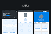 molo Mobile Wireframe Kit, a Wireframe Template by CreativesCastle (Thumbnail 5 of 14)