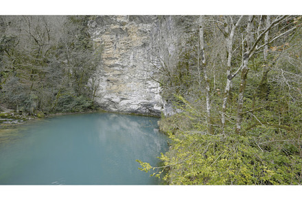 Lake. Wonderful blue lake in the, a Nature Photo by Media Whale Stock