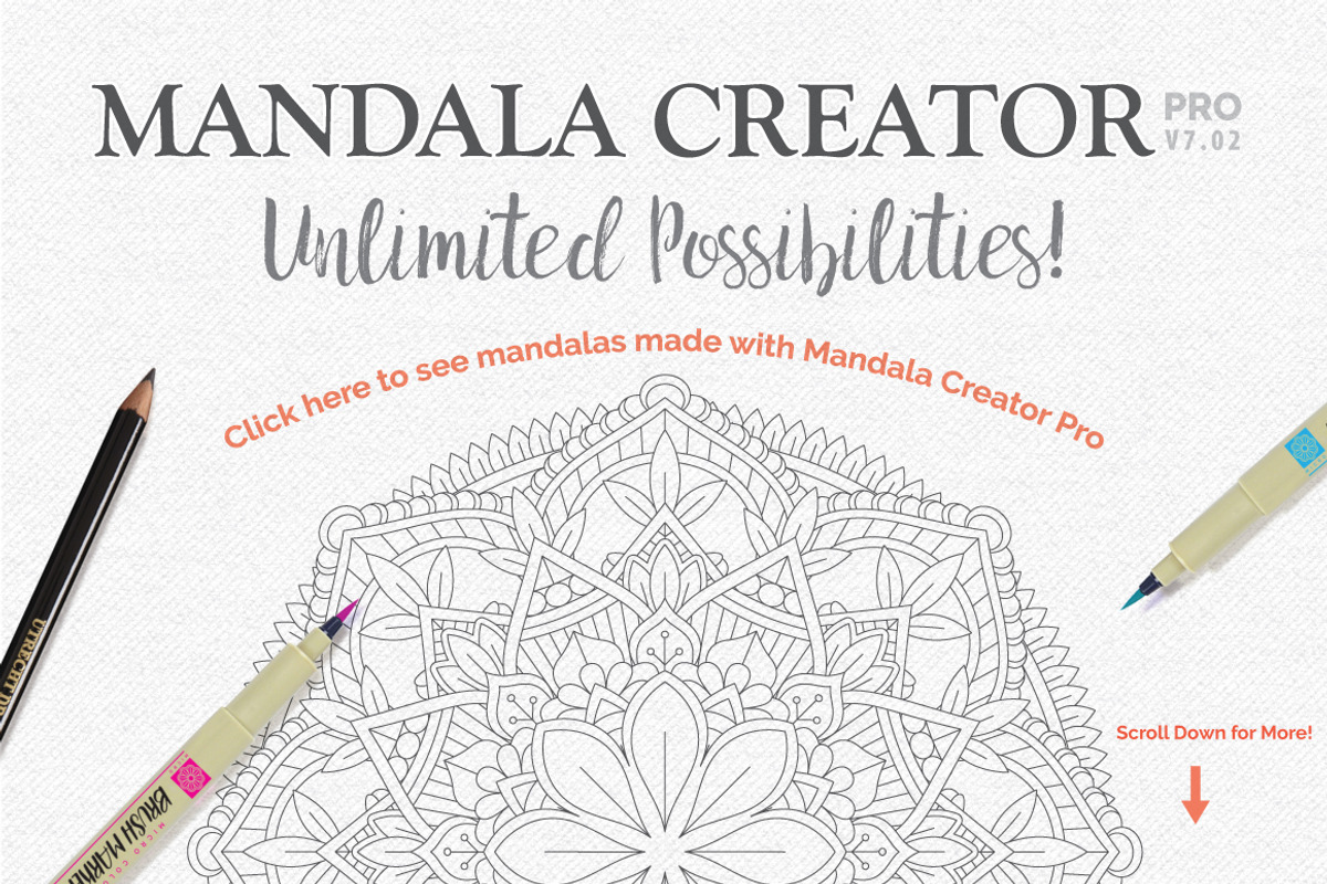 Coloring Book Mandala Creator preview 4