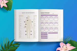 Weight Loss Planner Canva Template