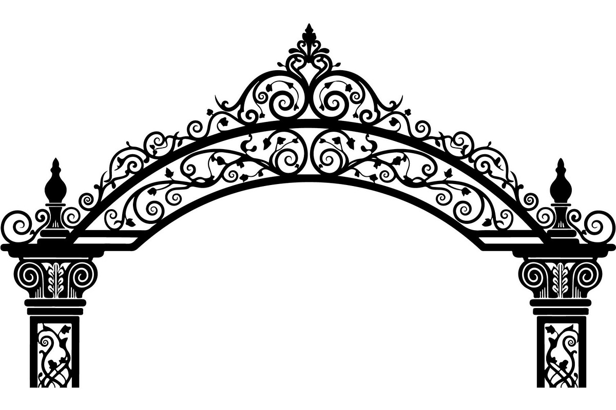 Islamic Arch Ornament Set, an Object Graphic by Designer_Momina (Photo 12 of 18)