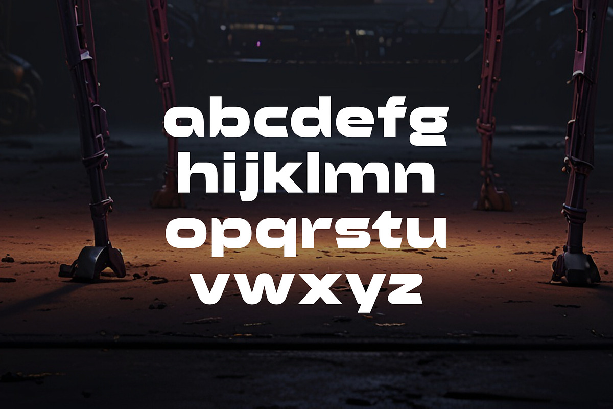 Exofant, a Sans Serif Font by Muhammad Hastian (Photo 3 of 9)