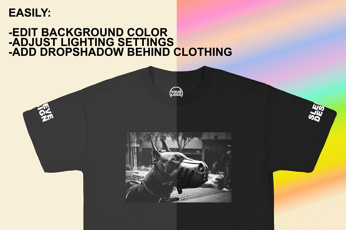 Tshirt Mockup Gildan 2000 & 5000, a Shirt Mockup by Infinity Mockups (Photo 4 of 6)
