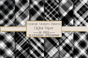 Contrast Modern Patterns, an Illustration by DreamPrint404 (Thumbnail 1 of 4)