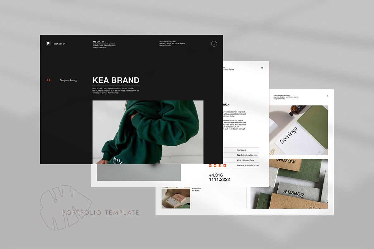 Portfolio Template, a Brochure Template by S A N D Y (Photo 7 of 10)