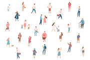 Male and female vector characters, a Person Illustration by Vector_Art (Thumbnail 2 of 9)