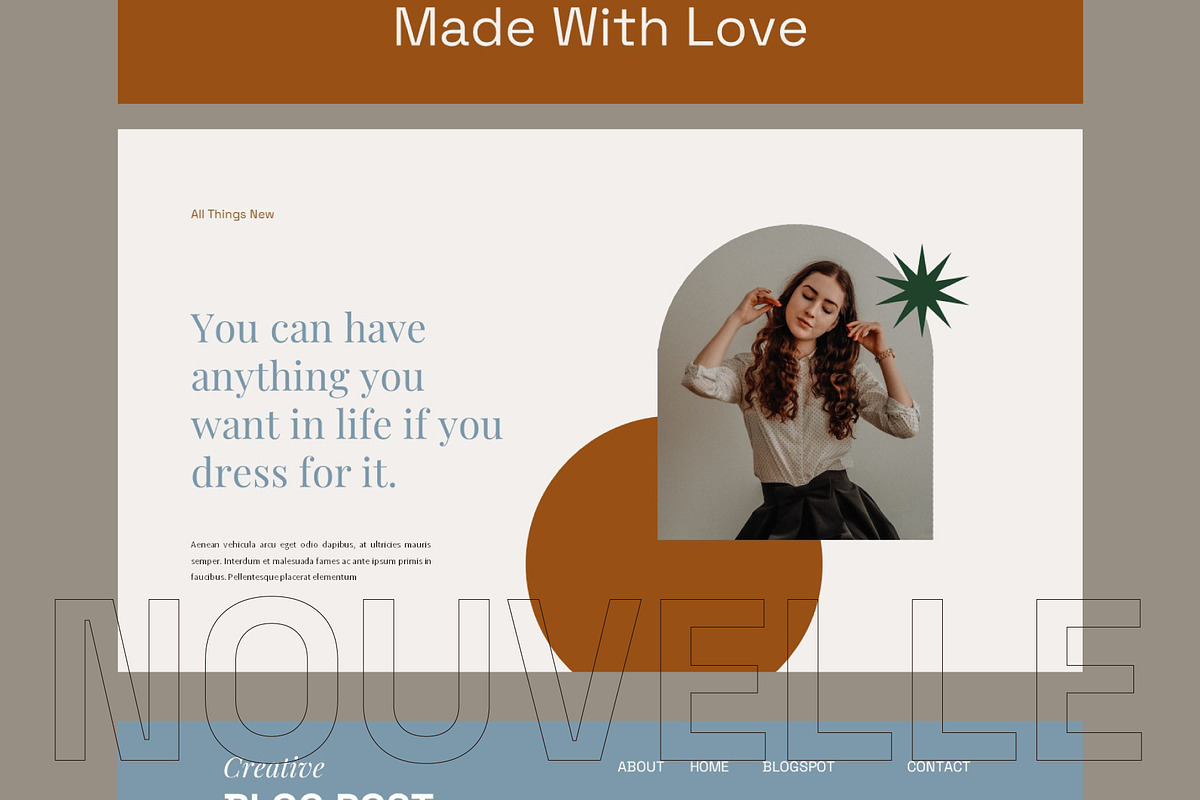 NOUVELLE Bundle Presentation Pack, a Presentation Template by Rocket Template (Photo 6 of 15)
