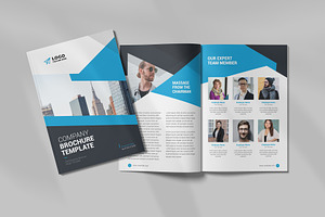 Company Brochure Layout Template