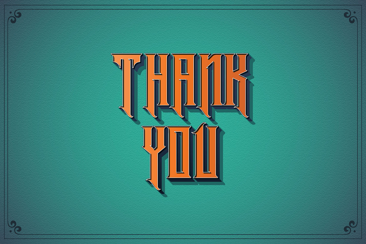 Rademos - Blackletter Font, a Blackletter Font by StringLabs (Photo 13 of 13)