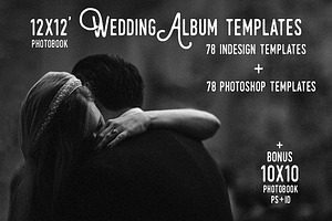 12x12 Wedding Album Templates Ps Id