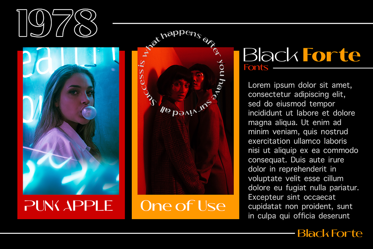 Black Forte, a Sans Serif Font by TypeClassHeroes (Photo 7 of 9)