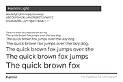HAMLIN - Minimalist Font Family, a Sans Serif Font by Designova® (Thumbnail 8 of 9)