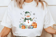 Cute Christmas Day Clipart, an Illustration by Libby Wishes (Thumbnail 6 of 6)