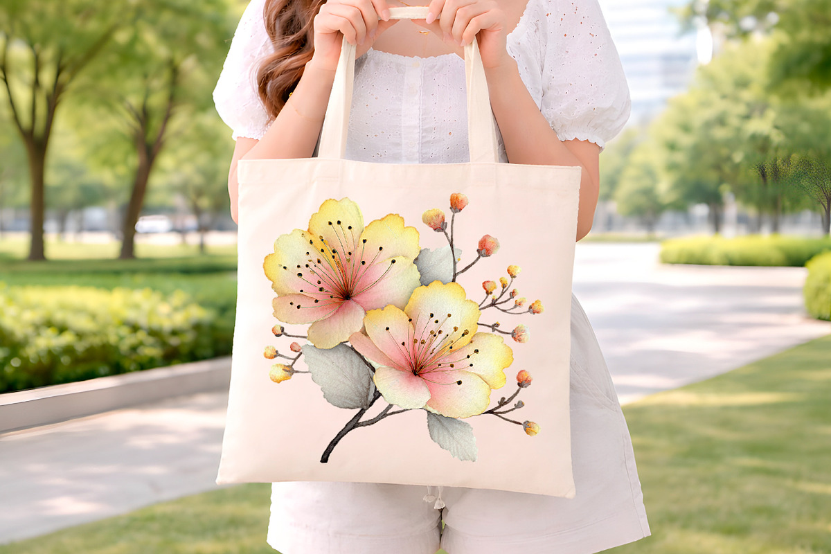 Watercolor Flowers Clipart, an Illustration by Digital Artistic99 (Photo 8 of 10)