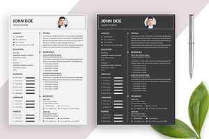 Modern Resume Template Design