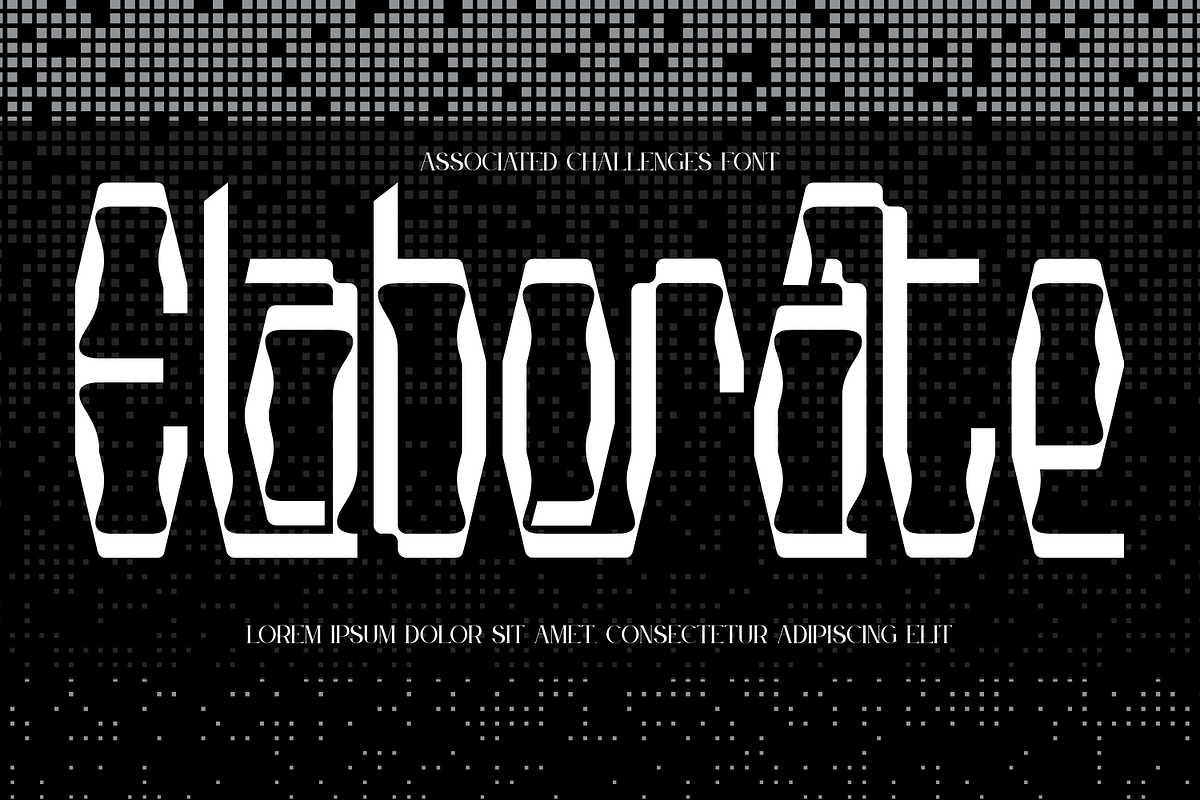 Associated Challenges Font, a Sans Serif Font by 177Studio (Photo 2 of 8)