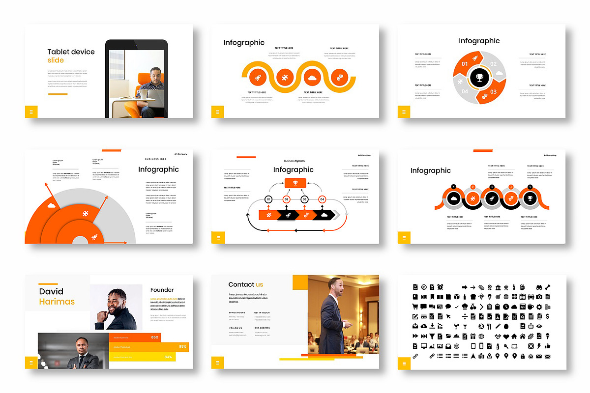 Business Keynote Template, a Design Template by Dens Creative Studio (Photo 5 of 6)