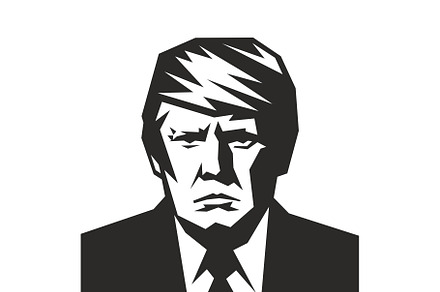Donald Trump Vector Illustration