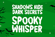 Spook Sector Typeface, a Handwritten Font by Seemly Fonts (Thumbnail 2 of 5)