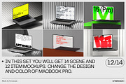 (26) MacBook Pro 16 mockups, a Mac Mockup by Creatoom (Thumbnail 3 of 11)