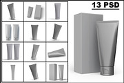 Cosmetic Tube Mockup, a Packaging Mockup by mockupbuys (Thumbnail 2 of 15)