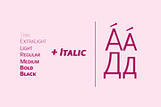Sadina CA, a Sans Serif Font by NumidiaType (Thumbnail 3 of 6)