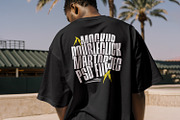 Urban Streetwear T-Shirt Mockup Set, a Shirt Mockup by RamStudio2 (Thumbnail 3 of 6)