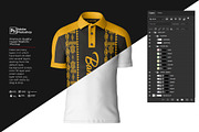 Polo T-Shirt Short Arm Mockup, a Shirt Mockup by Nanggroe Scripting (Thumbnail 5 of 9)
