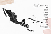 C. America Watercolor PS Brushes, a Brush Add-On by Fernwel Creative (Thumbnail 2 of 6)