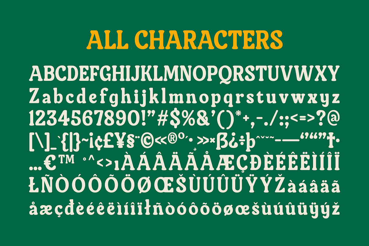 CS Boline – Bold Rounded Font, a Serif Font by Craft Supply Co. (Photo 8 of 8)