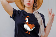 Halloween Goose PNG, an Illustration by Dream Creation (Thumbnail 2 of 5)