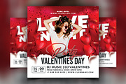 Valentines Day Flyer, a Flyer Template by AfzaalGraphics (Thumbnail 1 of 2)