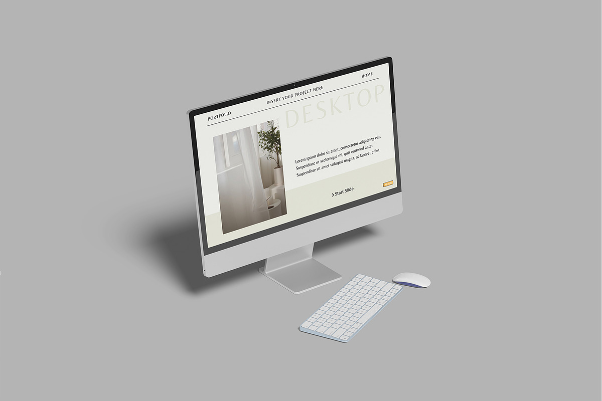 Desktop Screen Mockup, a Device Mockup by lamorastudio (Photo 5 of 11)