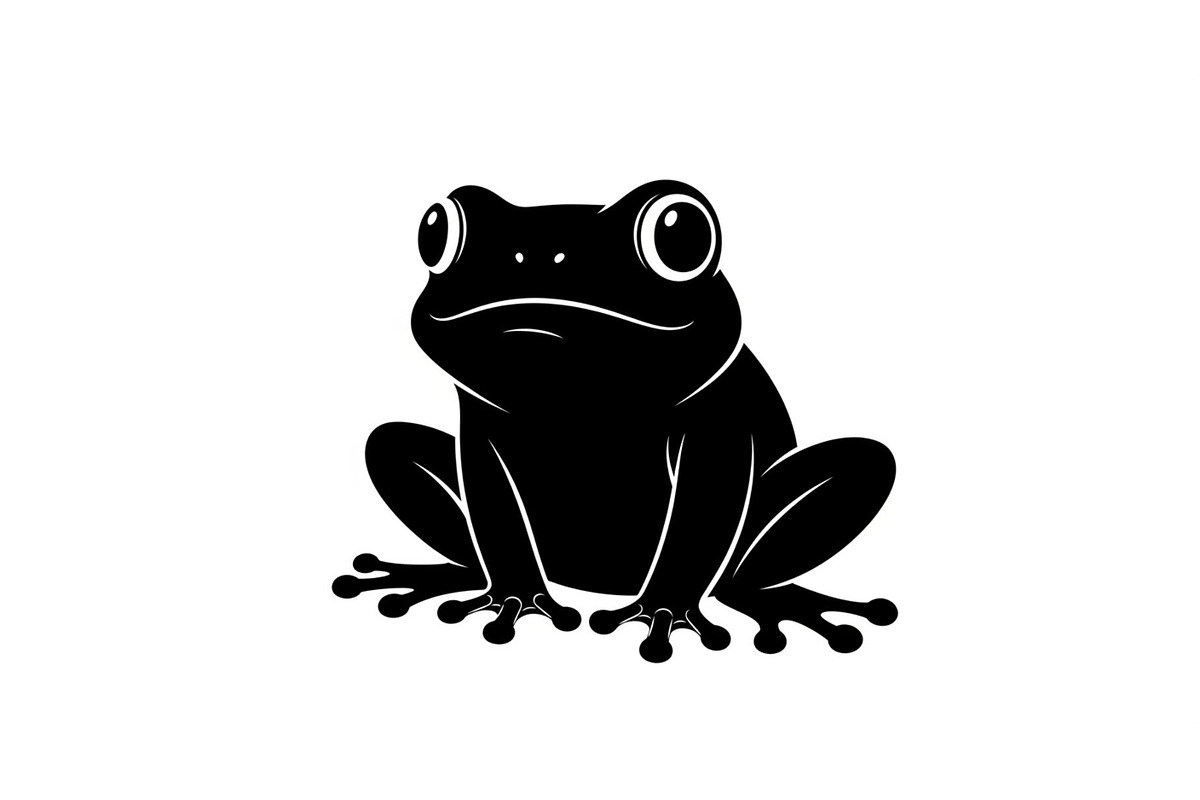 Frog Silhouette Vector Bundle, an Illustration by jahid234 (Photo 36 of 46)