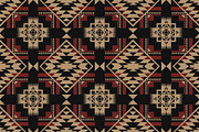 Elegant Native American Pattern, a Pattern Graphic by PPEthnicDecorPattern (Thumbnail 1 of 10)