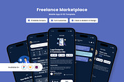 Jobist - Freelance Marketplace App, an App Template by productype1 (Thumbnail 1 of 5)