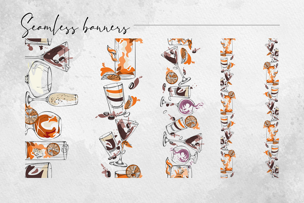 Coffee cocktails, a Food Illustration by MsFlaffy (Photo 10 of 12)