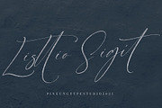 Bhesting, a Script Font by pineungtype (Thumbnail 3 of 7)