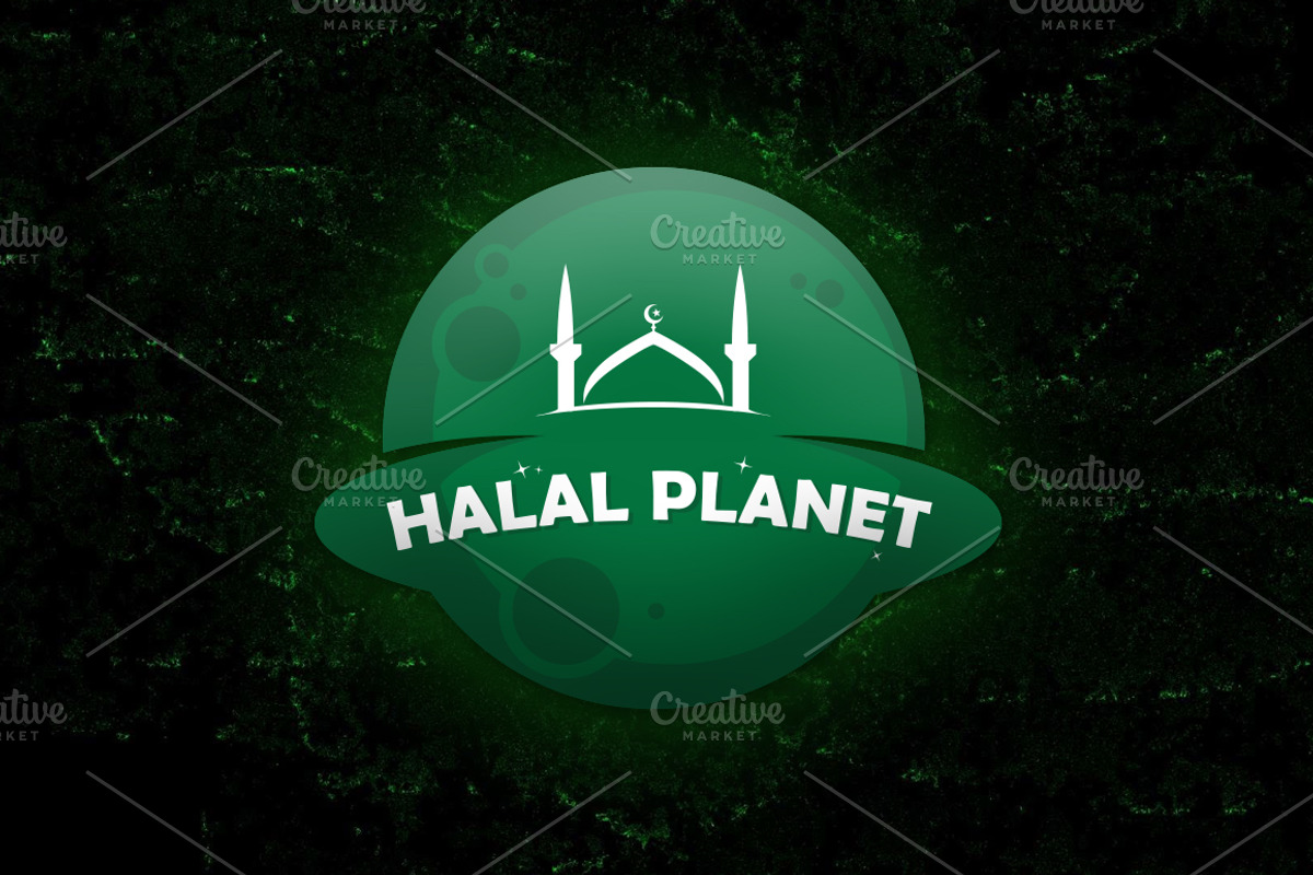 Halal Planet logo, a Branding & Logo Template by Piro Concept (Photo 1 of 5)