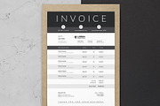 Invoice Template | Word & PSD, a Stationery Template by HiveArts (Thumbnail 2 of 2)