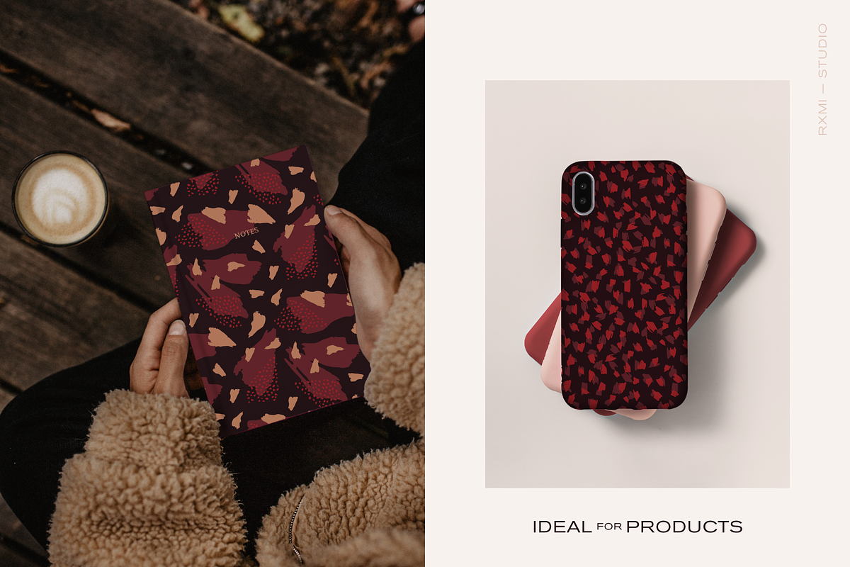 Dried Florals Pattern Collection, a Pattern Graphic by Rxmi Studio (Photo 3 of 9)