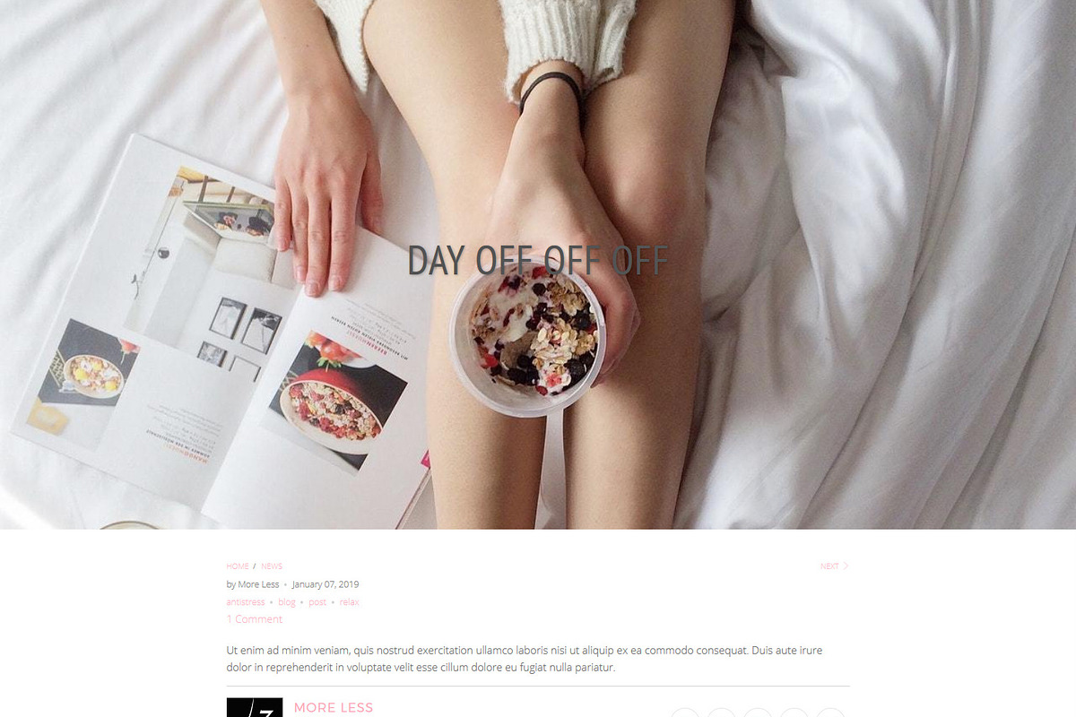 morE∞Less - Shopify Theme, a Shopify Template by inSTUDIO43 (Photo 5 of 7)