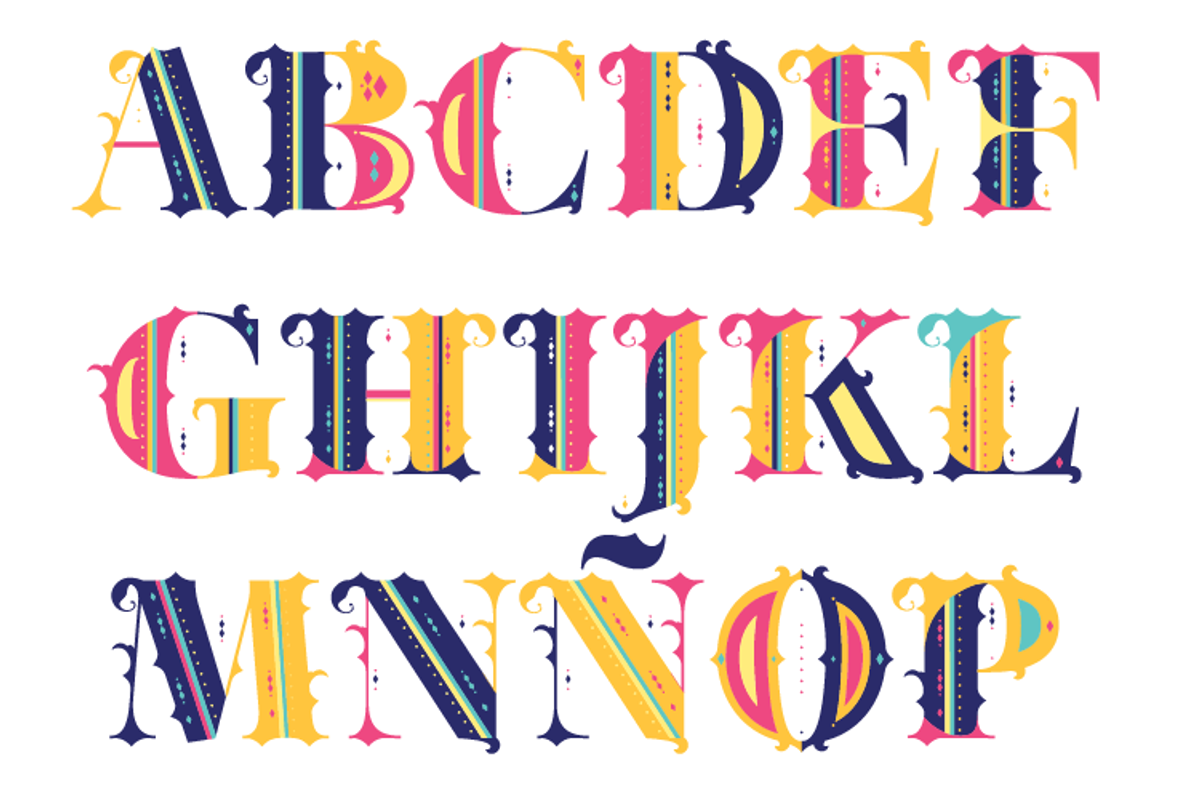 Aires Font preview 2