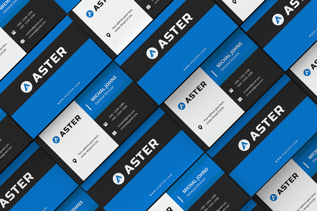 Business Card, a Business Card Template by UI_Expert