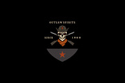 Cowboy Skull Badge Logo Set, a Branding & Logo Template by Artnivora.Std (Thumbnail 3 of 6)
