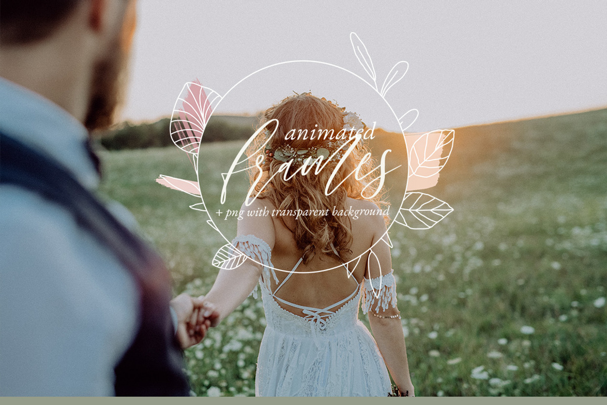 animated romantic Corporate Branding, a Work Illustration by ana & yvy (Photo 3 of 14)