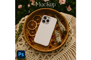 iPhone Tough Phone Case Mockup, an iPhone Mockup by UrbanMockupsStore (Thumbnail 1 of 5)