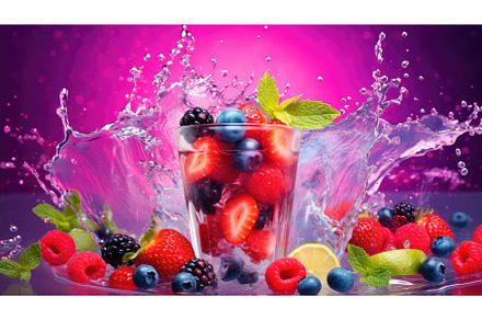 lime mint mojito drink mint ai, a Food & Drink Photo by pikepicture